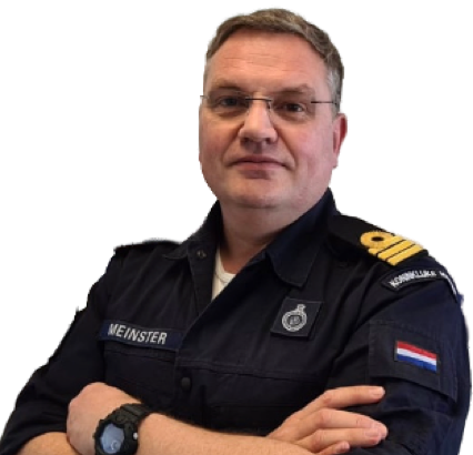 Maurice Meinster navy officer from The Netherlands working in IT and software development.